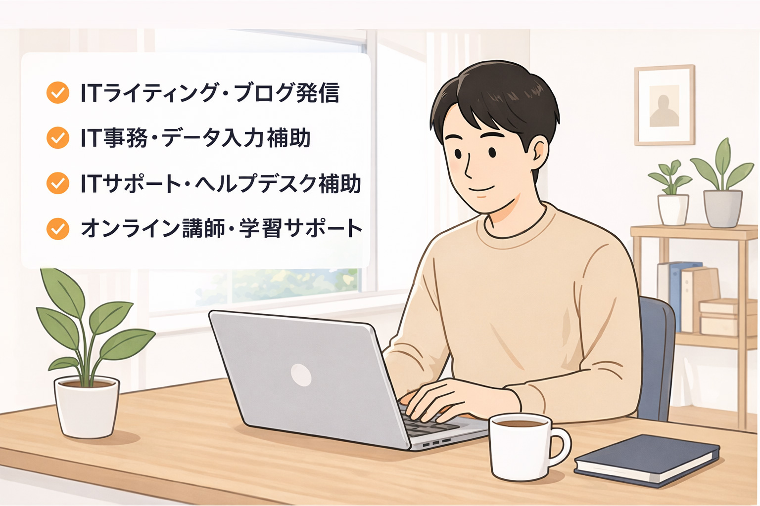 ITパスポートを活かした副業の種類